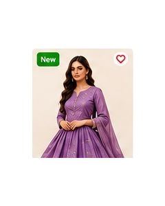 Party Wear Anarkali Dress - Variant